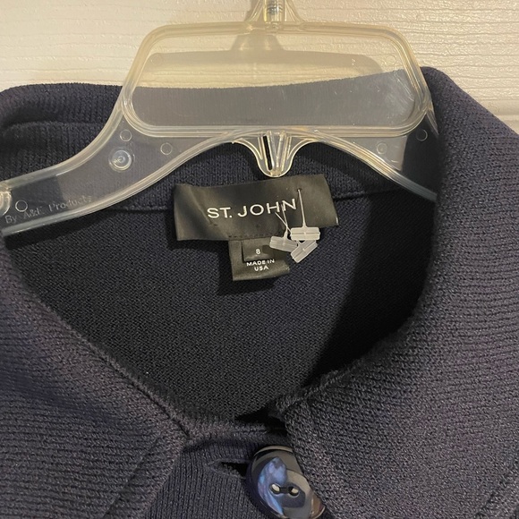 St John knit jacket women’s size 8 - Picture 2 of 6